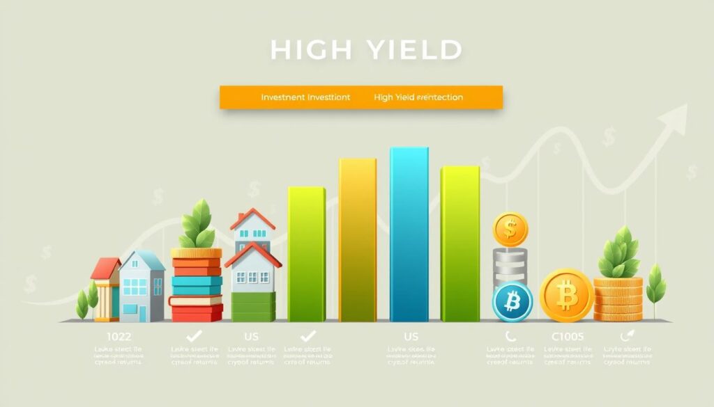 השוואת ההחזרים בהשקעות בתשואה גבוהה