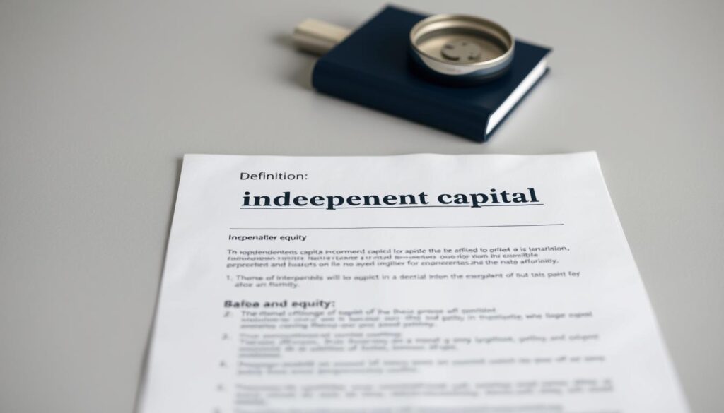 הגדרת הון עצמאי הגדרת הון עצמאי